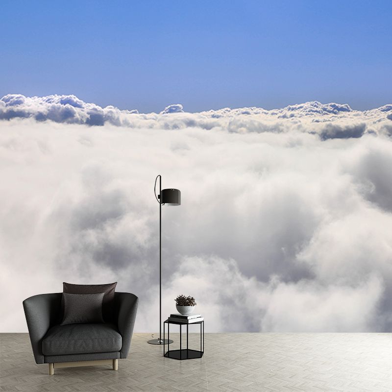 Clouds Landscapes Mural Wallpaper Environmental Modern Room Decoration