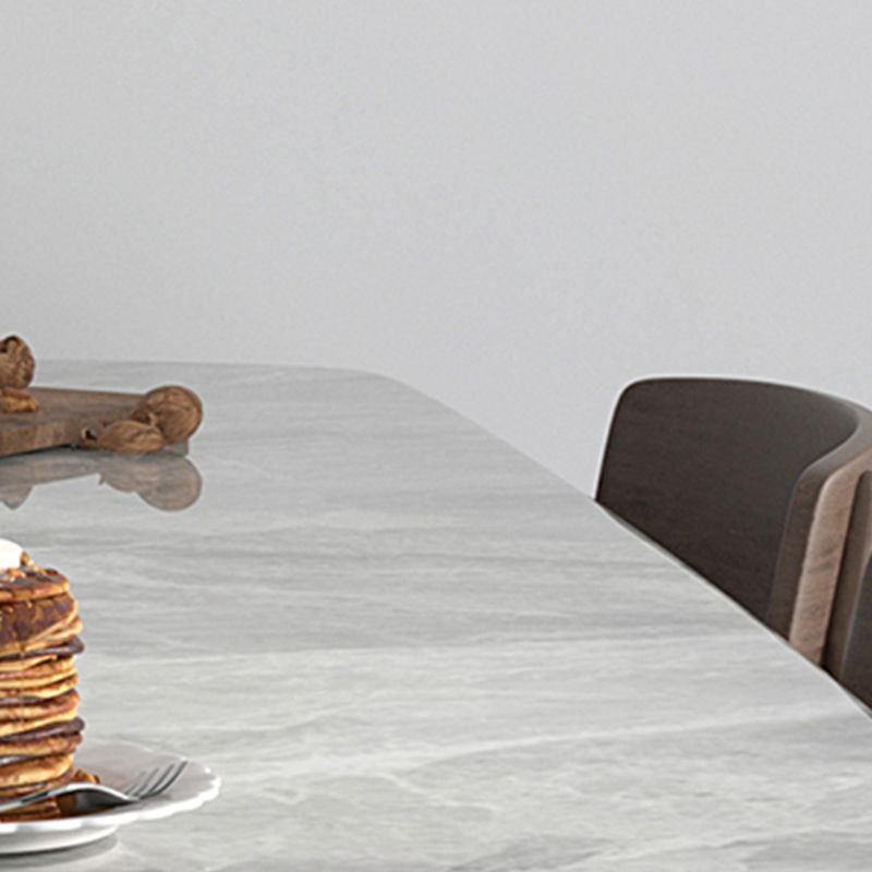 Sintered Stone Home Dining Table Modern Dining Room Table with 4 Legs
