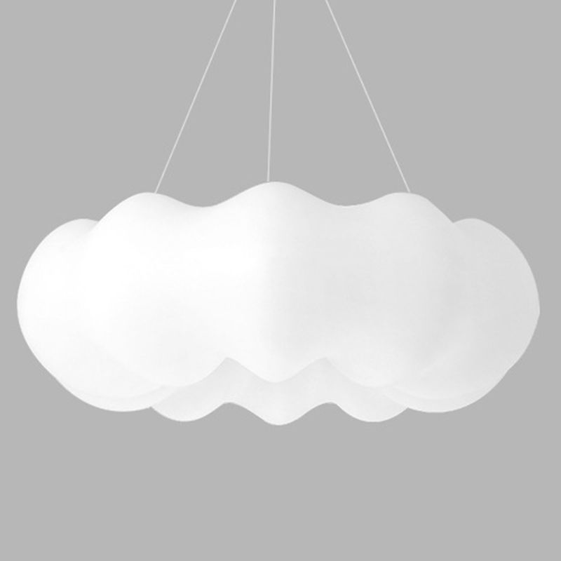 Wolkvormige hanglank kroonluchter moderne minimalistische stijl acrylhangend licht