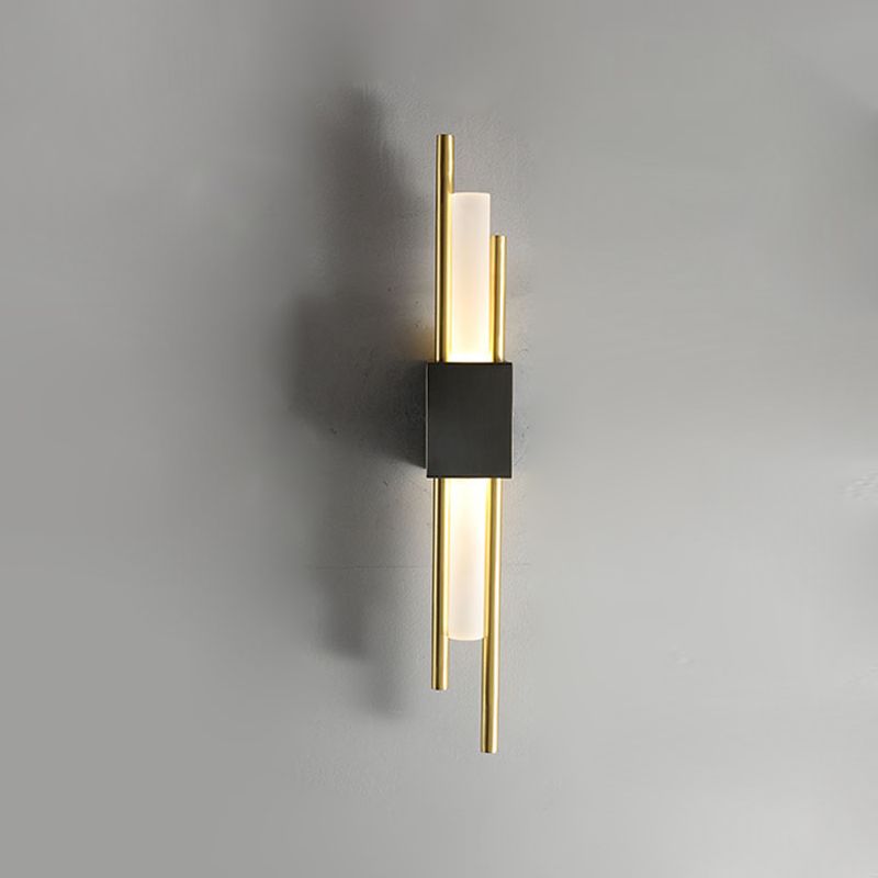 Modern Linear Wall Sconce Household Wall Lamp Fixture for Bedroom Sitting Room