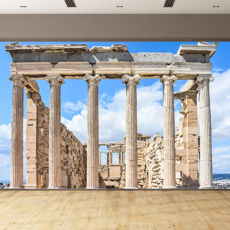 Water Resistant Murals Famous Building Contemporary Wall Decor for Meeting Room