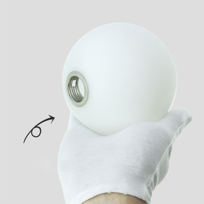 Lámpara de lámpara de suspensión industrial negro globo de vidrio múltiples luces colgantes de techo colgante