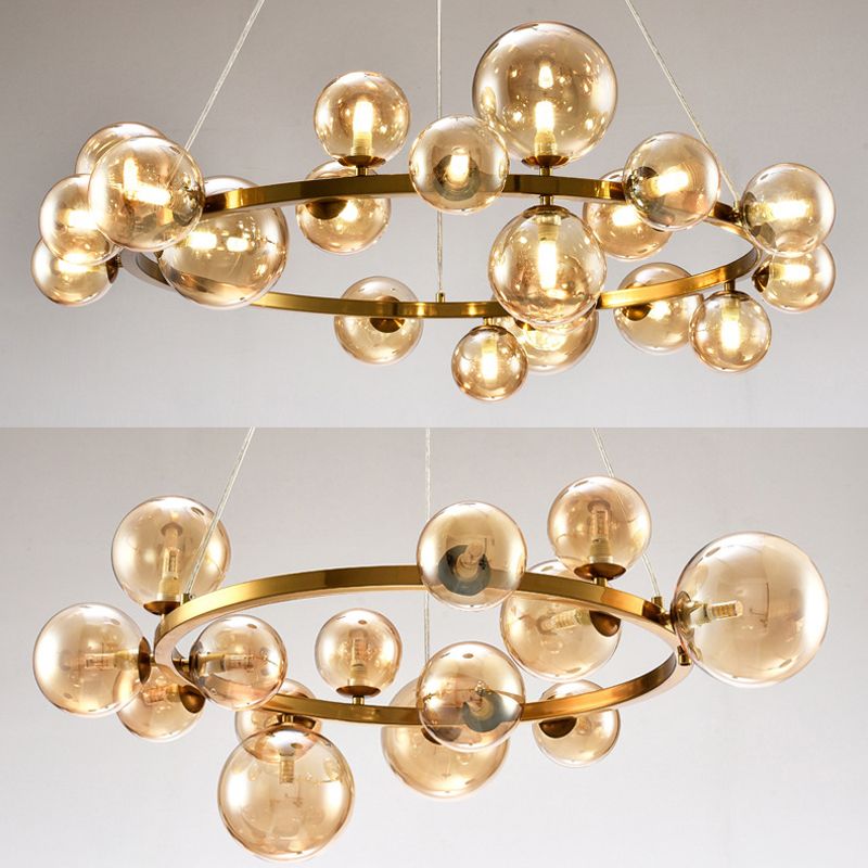 Modern Style Island Pendants Glass Pendant Lights for Dining Room
