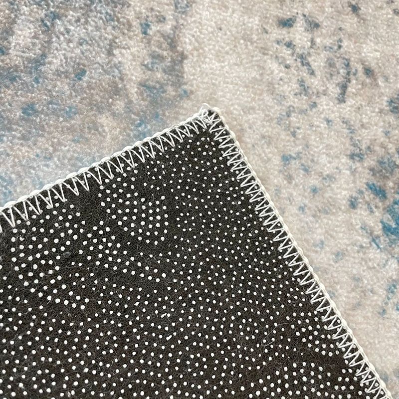 Tapis de couleur rose polyester tapis lavable moderne pour décoration intérieure