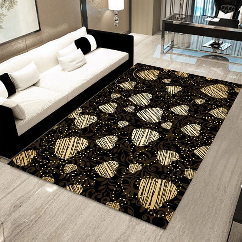 Boheemse mozaïektegelafdruk Tapijten Multicolored polypropyleen Tapijten Stain Resistent Wasbaar Non-Slip Achtert Teken voor woningdecoratie