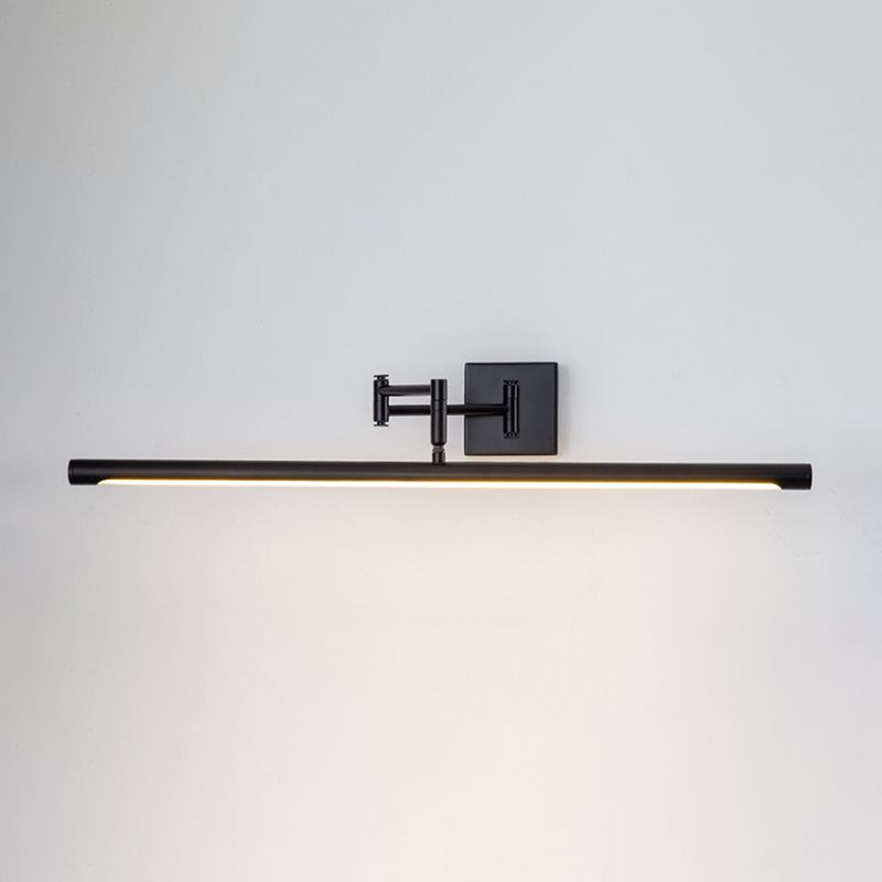Modern Style Linear Vanity Lighting Fixtures Metal 1 Light Vanity Mirror Lights