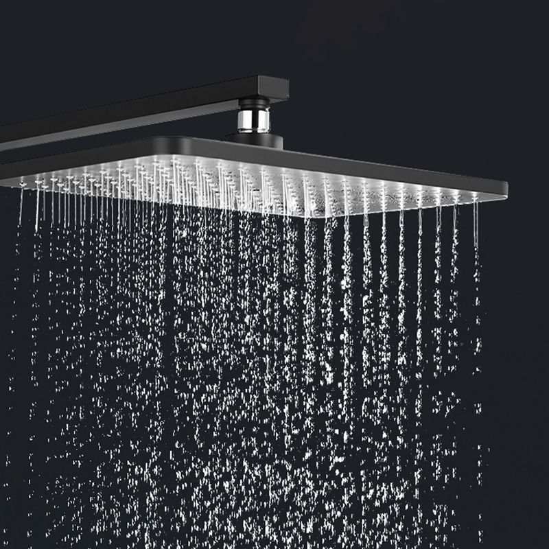 Modern Shower Head Rain Fall Fixed Shower Head Square Rain Fall Hand Shower