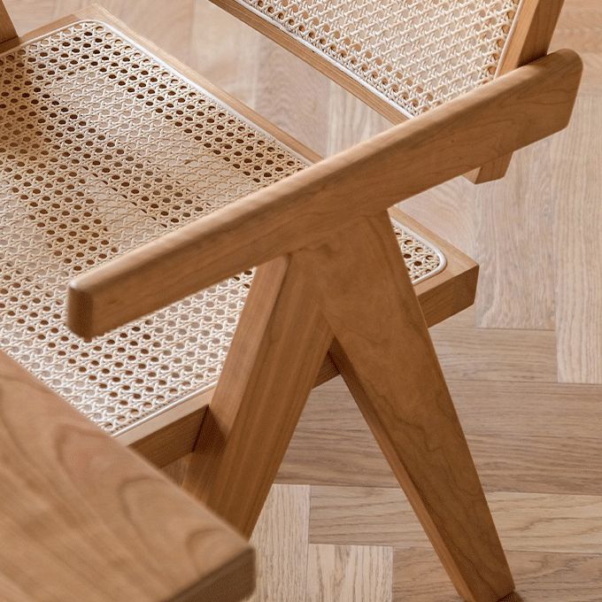 Solid Wood Dining Chairs Modern Style Dining Chairs for Dining Room