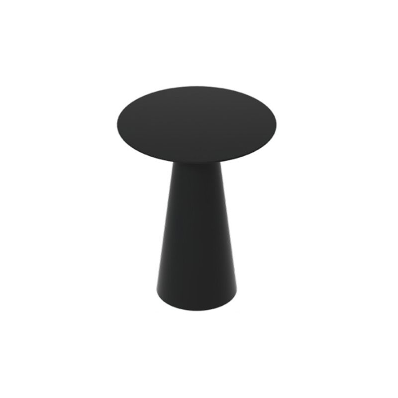 Pedestal Cocktail Table Set Mid-Century Metal Round Coffee Table