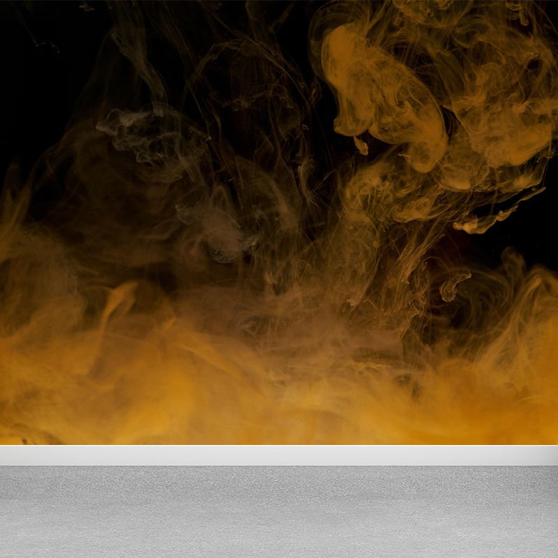 Photography Ink Mobile Mural Abstract Environment Friendly Wall Art for Bedroom