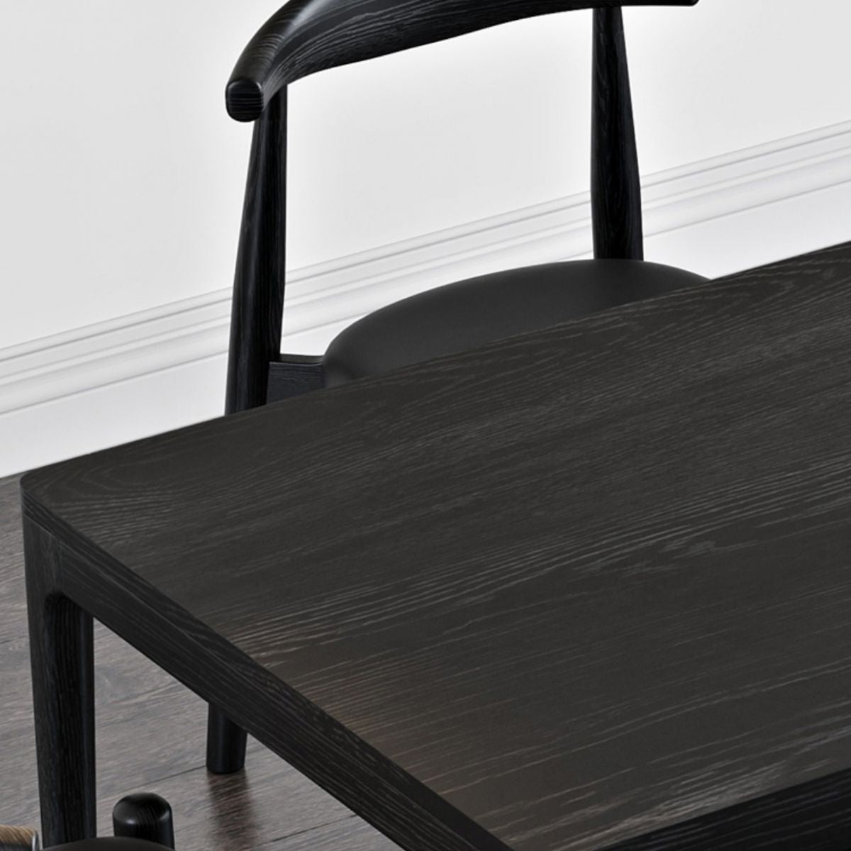 Modern Dining Set 1/4/5/6/7 Pcs Ash Solid Wood Dining Table and Chairs