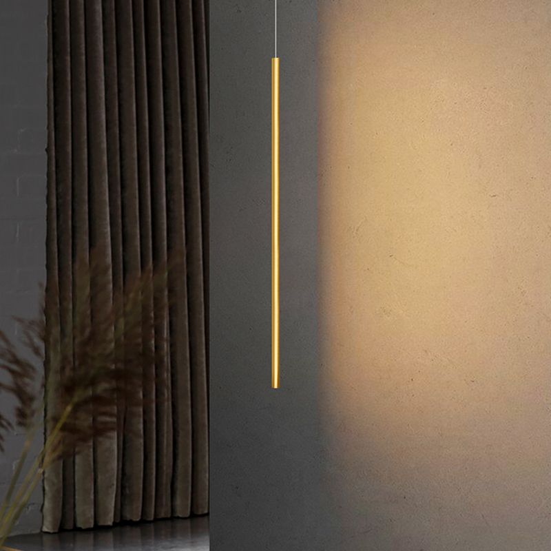 Eigentijdse hangende hanglamp lineaire hanger voor slaapkamer in de woonkamer