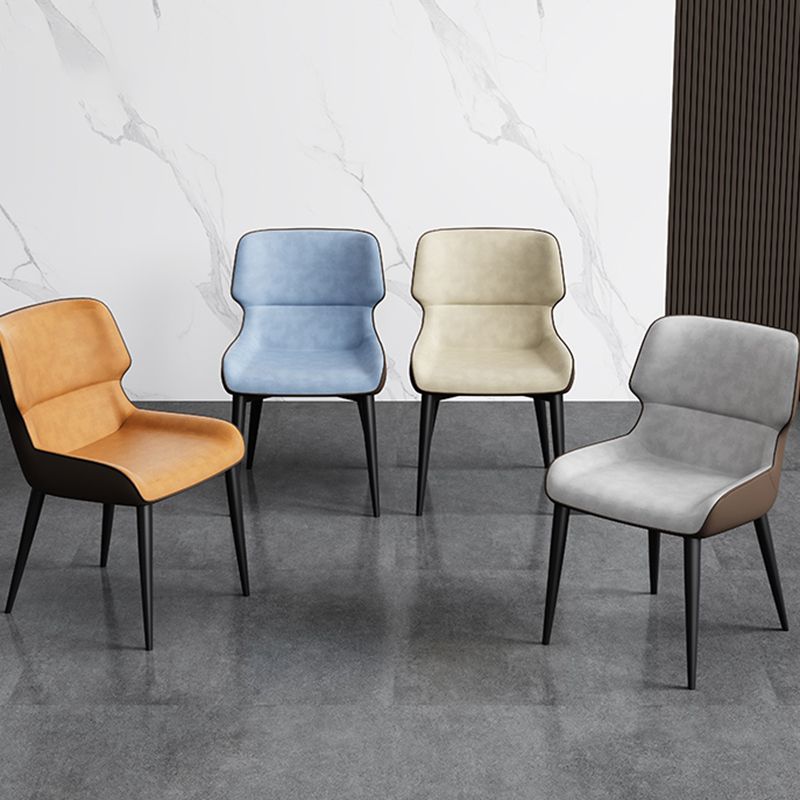 Contemporary Dining Room Armless Chair Dining Chairs with Upholstered