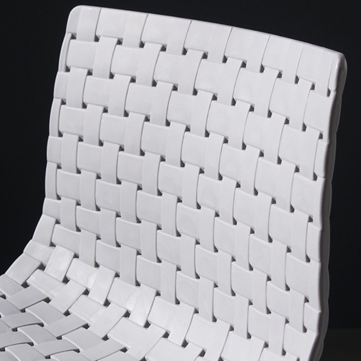 Industrial Plastic Counter Stool Armless Bar Stool for Living Room