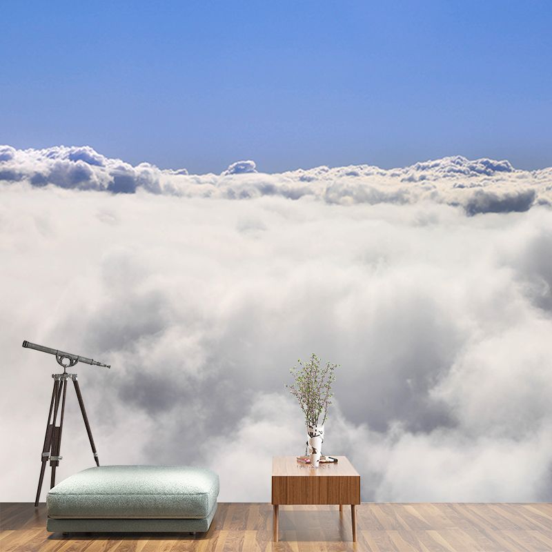Clouds Landscapes Mural Wallpaper Environmental Modern Room Decoration
