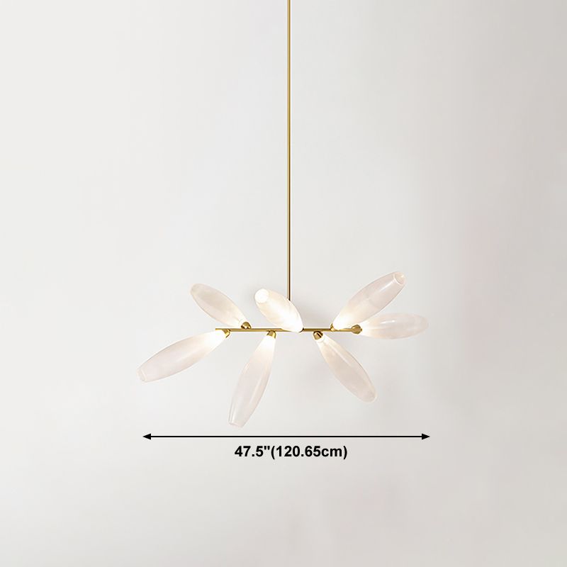 Lámpara nórdica lámpara de lámpara led techo de techo de techo colgante