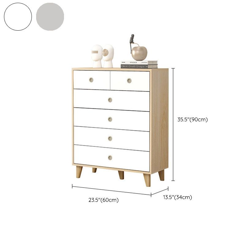 13.26-inch Width Storage Chest Modern Manufactured Wood Dresser