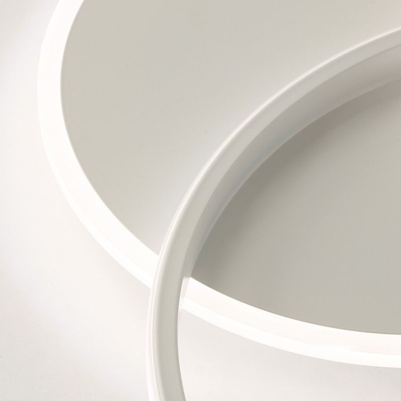 White LED Acrylic Ceiling Light Modernism Flush Mount Lighting for Hallway