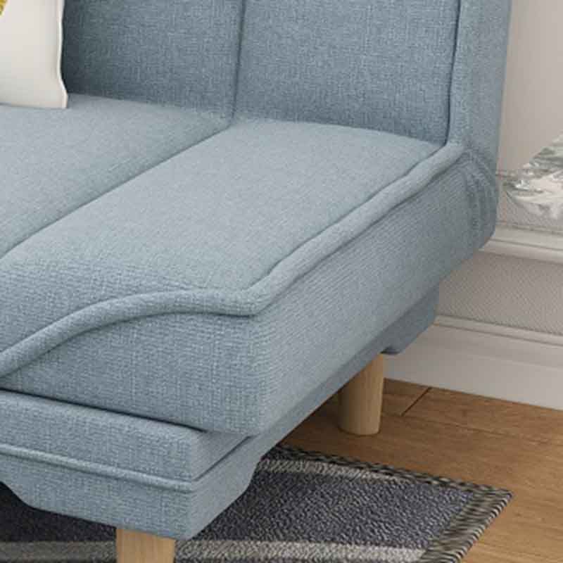 Cabrio Armless Sofa 48 "W Modernes Sofa mit Baumwollmischung für Wohnzimmer