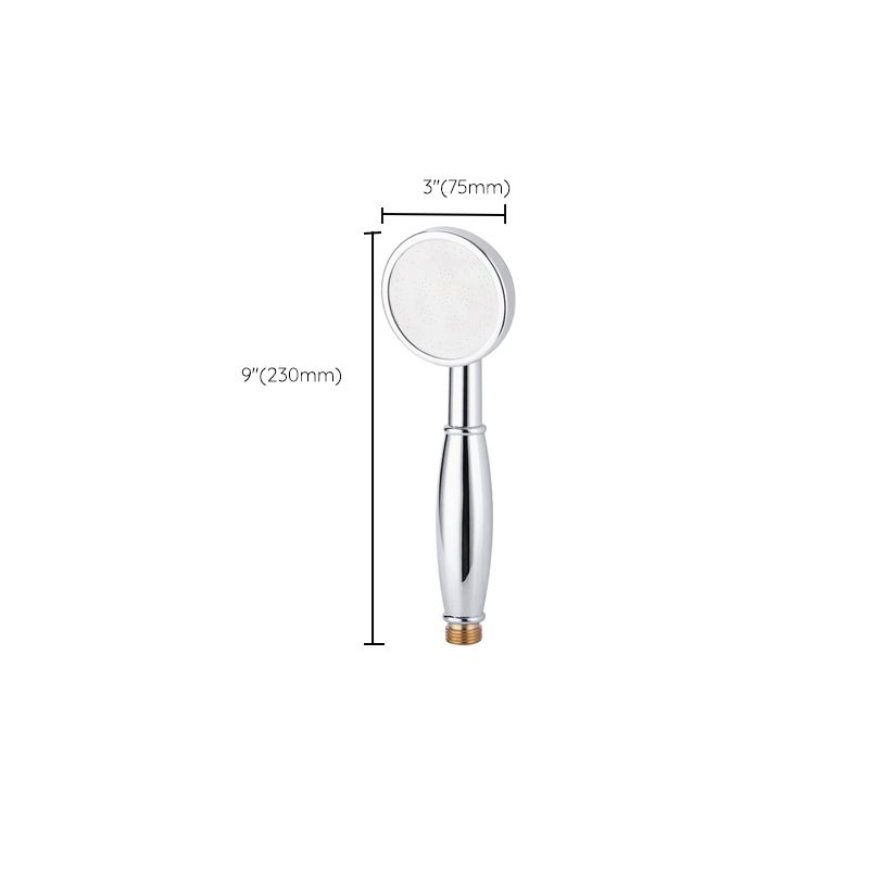 Simple Handheld Shower Head Square 304 Stainless Steel Shower Head