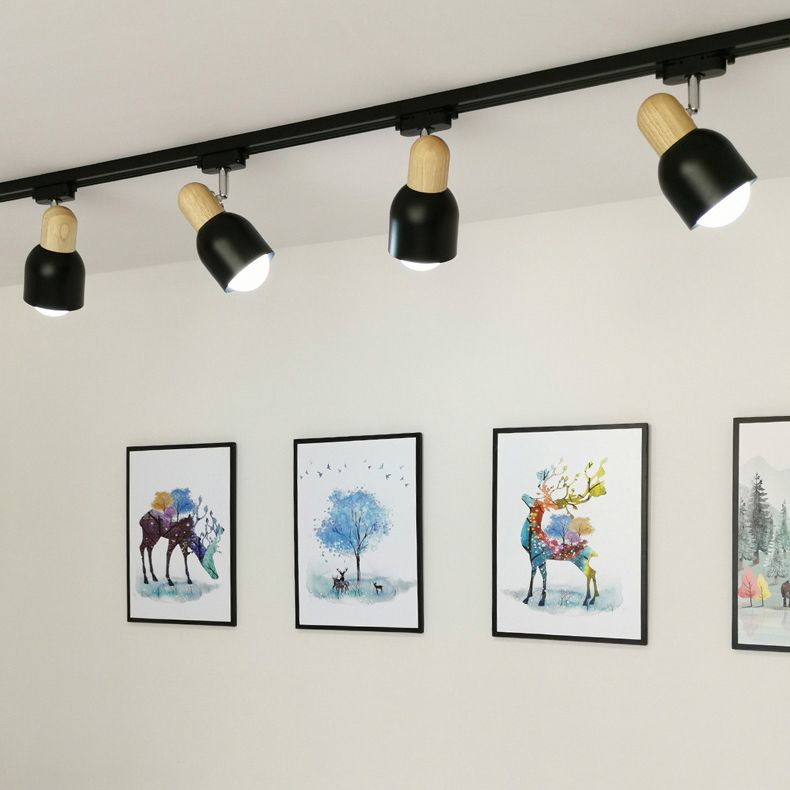 Metal Shaded Ceiling Mounted Light Simplicity Style Ceiling Light Fixture for Living Room