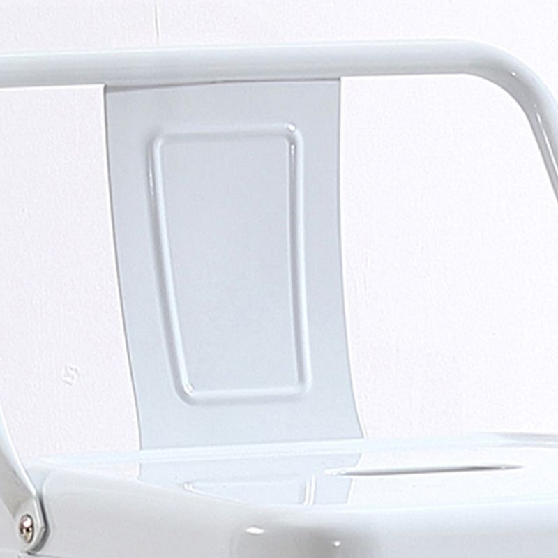 Industrial Low Back Counter Stool Metal Counter Height Stools