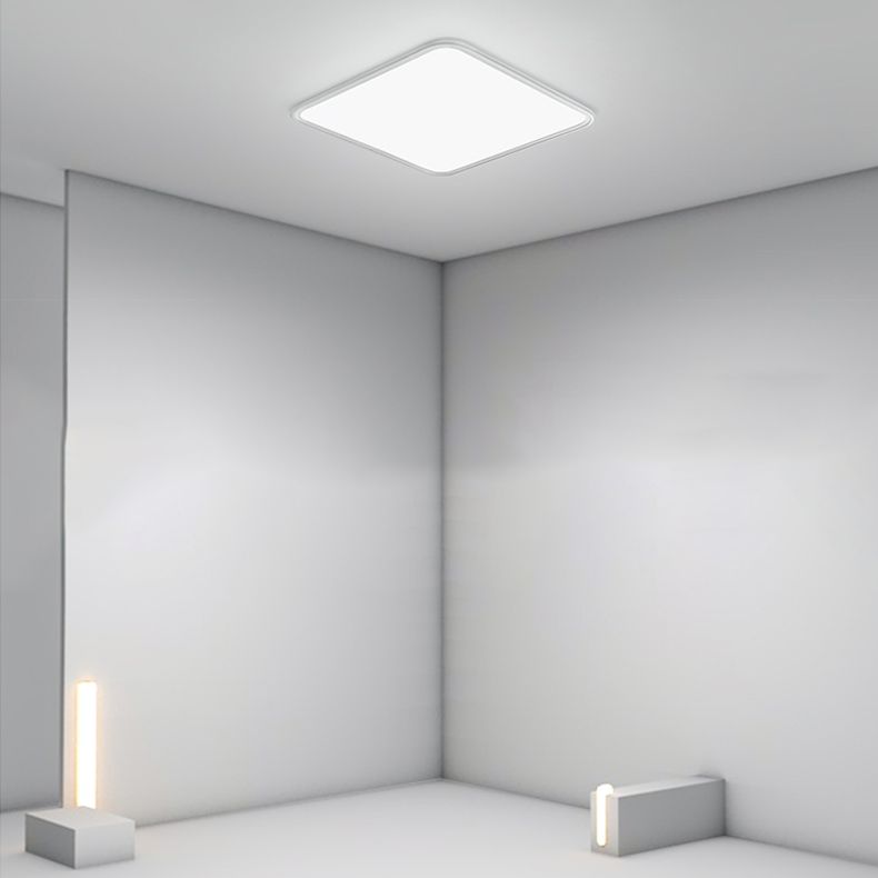 Lámparas de techo LED modernas, montaje empotrado cuadrado, para sala de estar y comedor