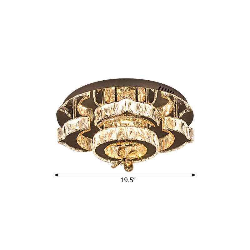 Accesorio montado en el techo cromado LED de LED Minimalista LED Minimalista de LED LED Minimalista de Bloom