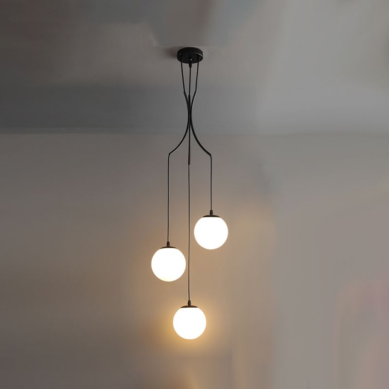 Kugelförmige Formglasanhänger Lichter Moderne Stil einzelne hängende Lampen