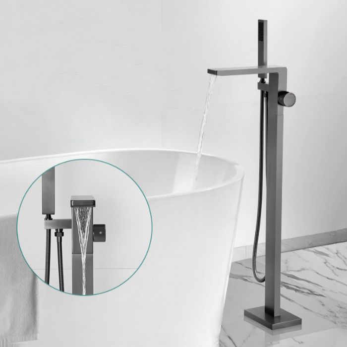 Modern Freestanding Faucet Metal Freestanding Tub Filler Trim