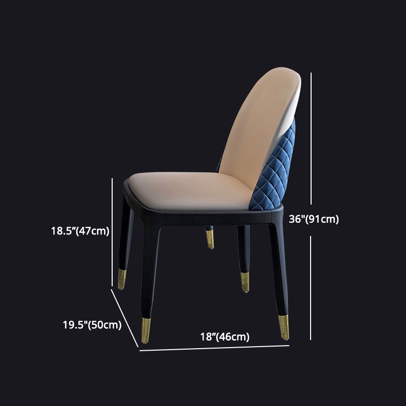 Modern 1/4/5/7 Pieces White Dining Table Set with Marble Top Rectangle Dinette Set