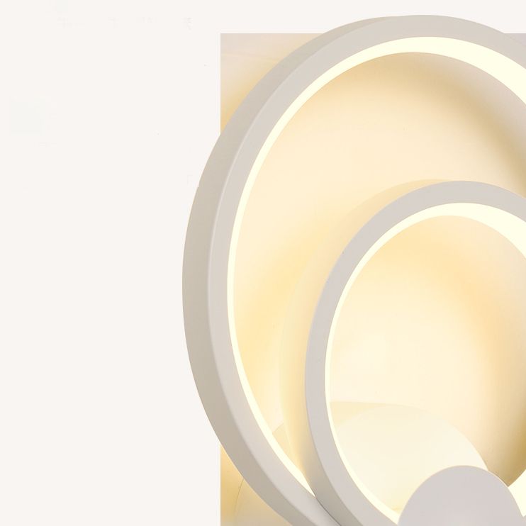 Luminaire mural géométrique Malle de salle de bain moderne Appiculture de mur de salle de bain avec teinte acrylique