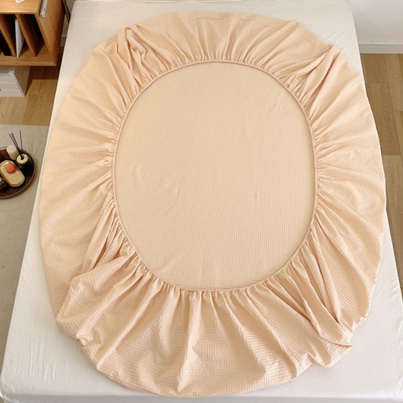 Solid Color Bed Sheet Set Soft & Smooth Breathable Bed Sheet Set
