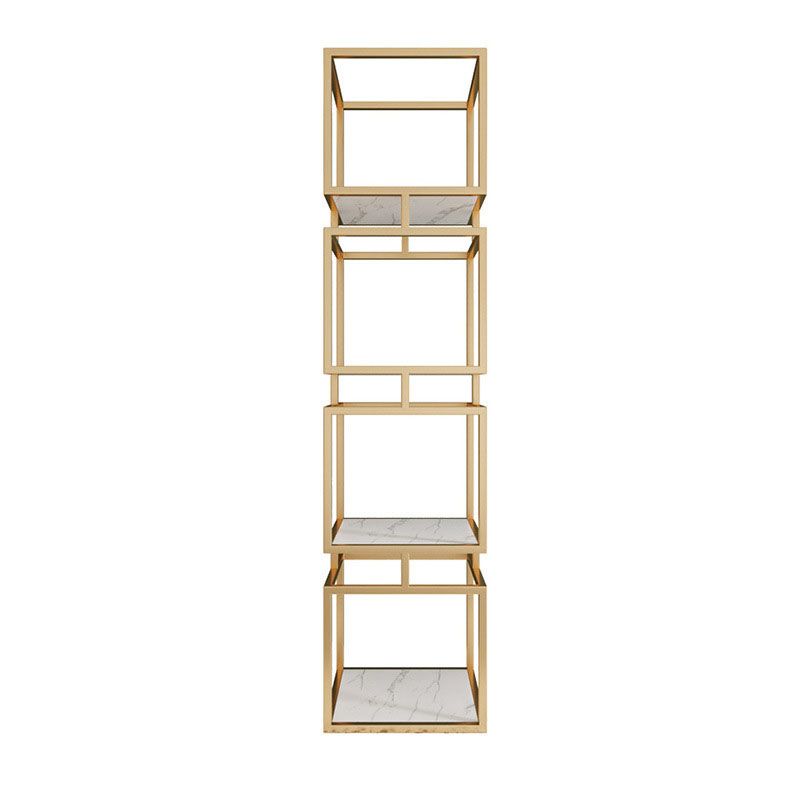 11.81 "W libreria in stile glam in stile libreria aperta per la sala da studio in ufficio