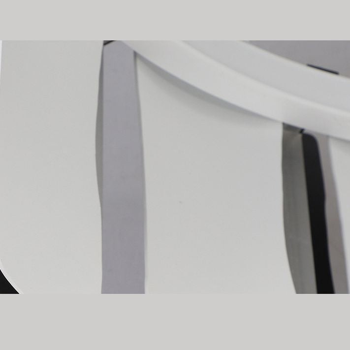 Circular Bernero Candelier Luz Luz Led Metal LED contemporáneo Kit de luz colgante en negro