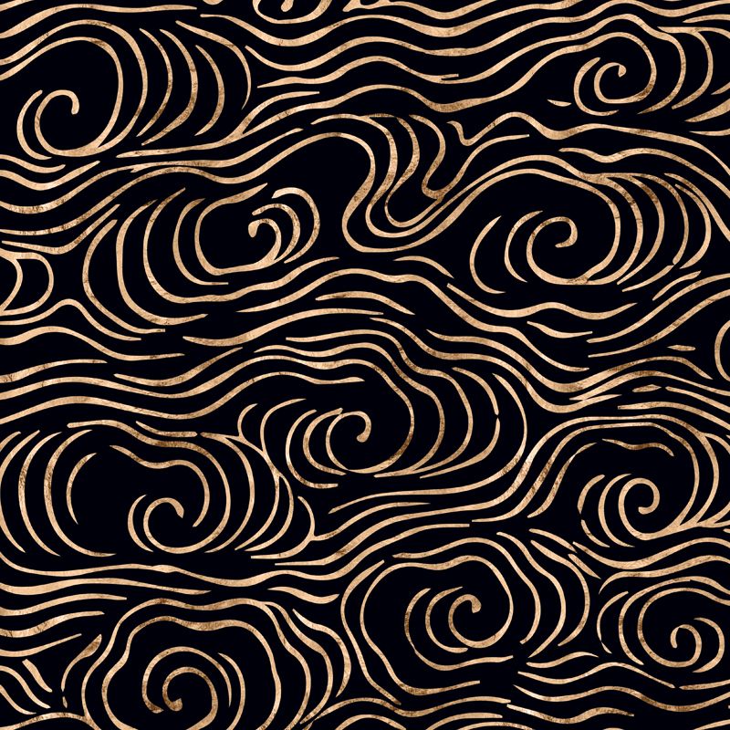 Cloud Pattern Mural Wallpaper for Dining Room, Pastel Color, Custom Size Available