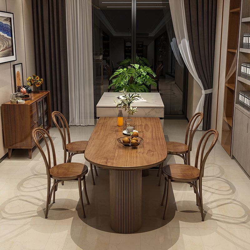 Solid Wood Furniture of 1/3/5 Standard Height Dining Furniture