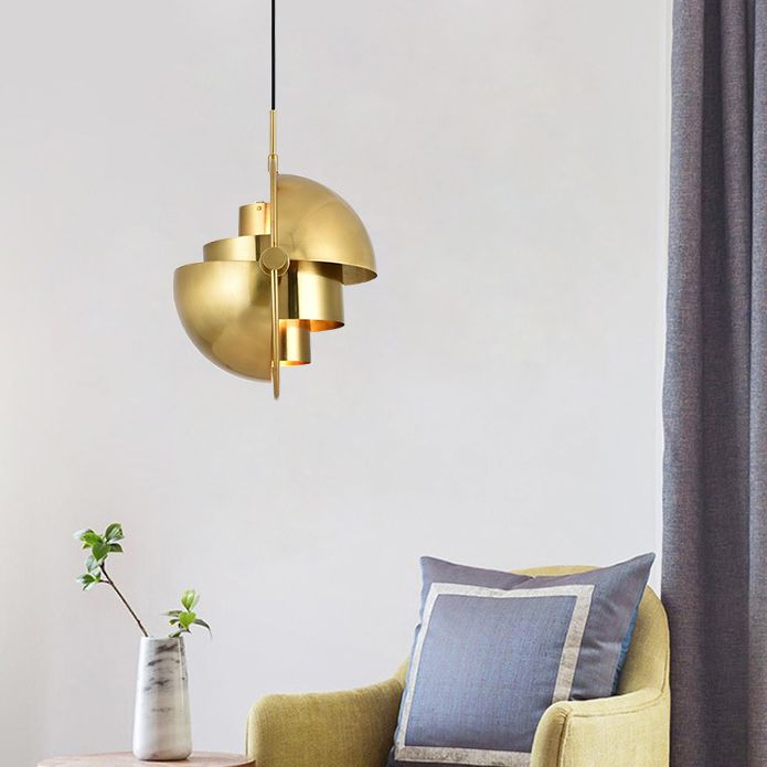 Deformierbares Design kreatives hängendes hanges leichte postmoderne Stil Single Lampe Suspension Anhängerlampe für Schlafzimmer