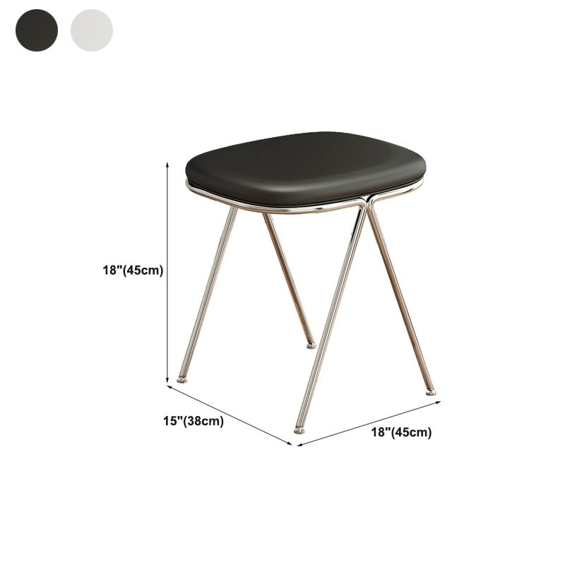 Wooden Contemporary Makeup Vanity Desk Table With Drawer in Black