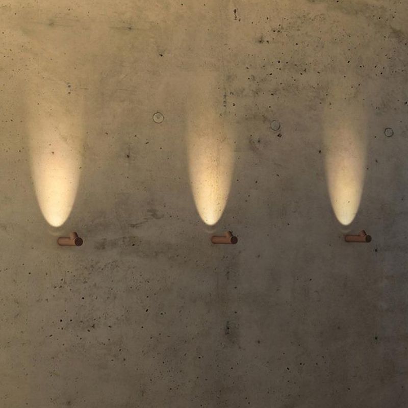 Modernism Single White/Black Wall Mounted Sconce Metallic Wall Light for Bedroom