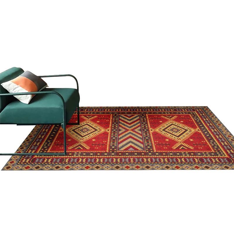 Boheemian Southwestern Patroon Tapijten Multi-kleuren Polyster Area Tapijt Non-slip Backing Washable Area Rug voor decoratie