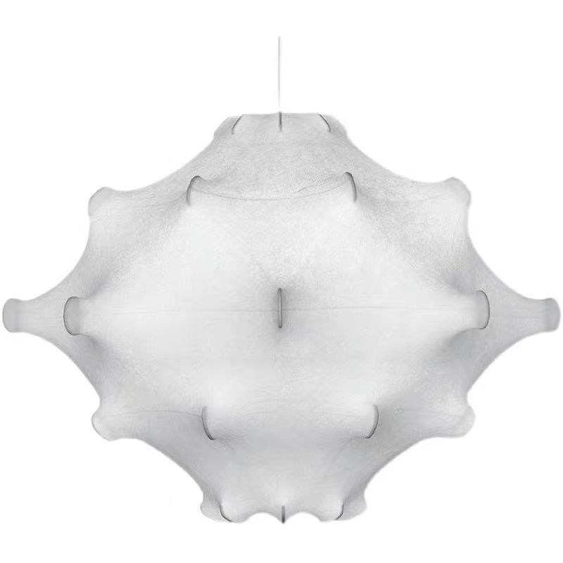 Accesorio de iluminación colgante sombreado tela moderna kit de luz colgante para sala de estar