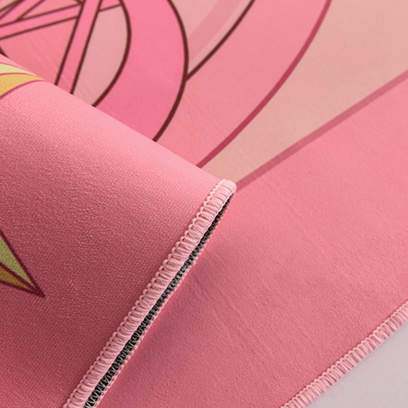 Grijs modern tapijt polyester geometrisch patroon tapijt vlek resistent gebied tapijt voor slaapkamer