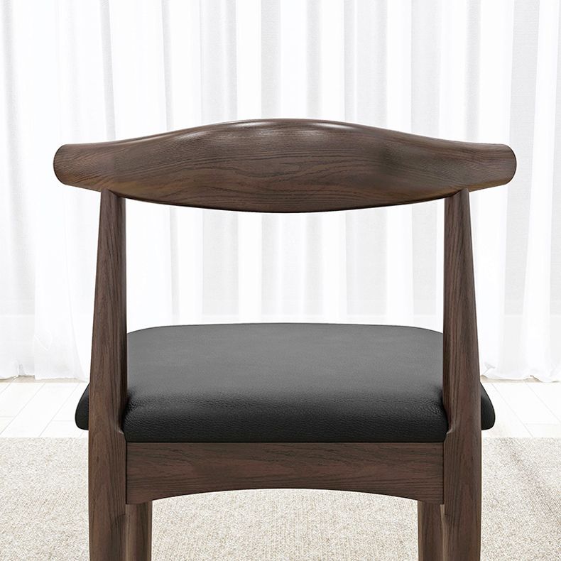 Industrial Upholstered Side Chairs Open Back Dining Side Chair