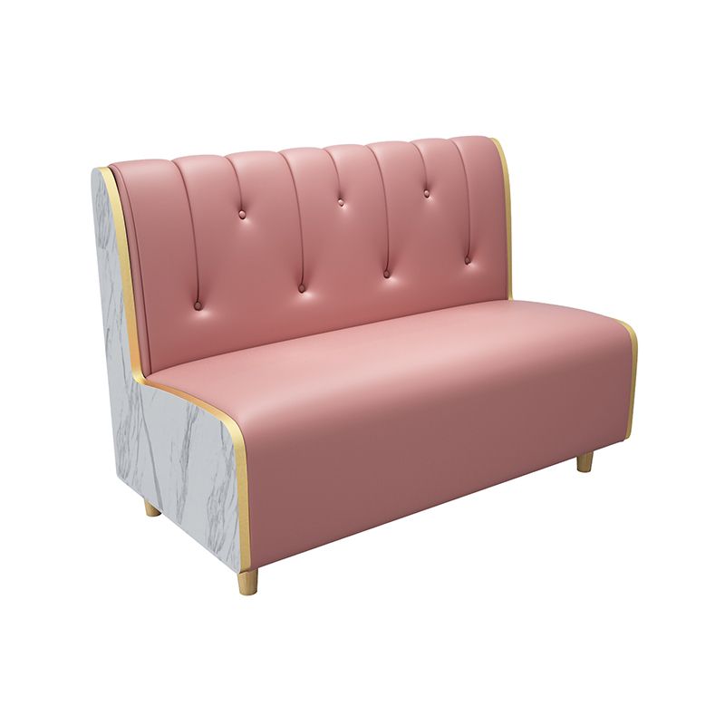 47.27"D x 25.59"W x 33.46"H Contemporary Glam 2-seat Sofa for Restaurant