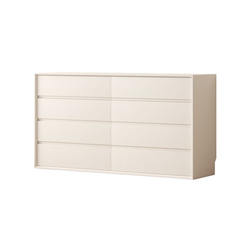 Horizontal Storage Chest Dresser Modern Storage Chest with 8 Drawers