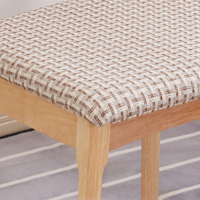 Contemporary Side Chair Wood Open Back Dining Room Chair for Home