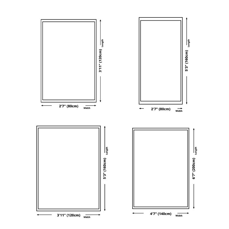 Gold Modern Carpet Polyester Graphic Carpet Non-Slip Backing Carpet for Home Decor