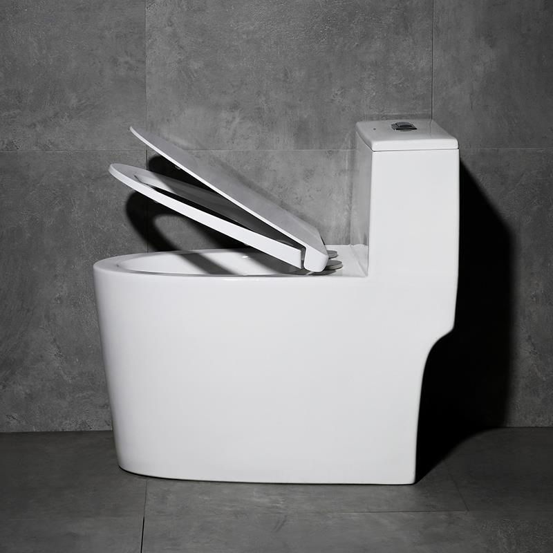 Contemporary White Flush Toilet Ceramic Urine Toilet for Bathroom