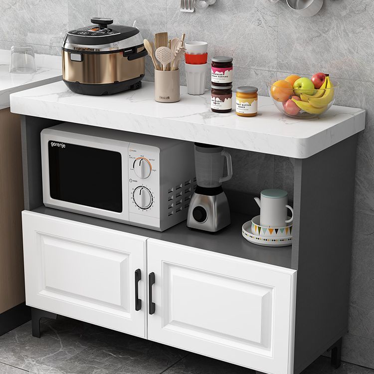 Modern Sideboard Stone Top Sideboard with Door for Kitchen Use